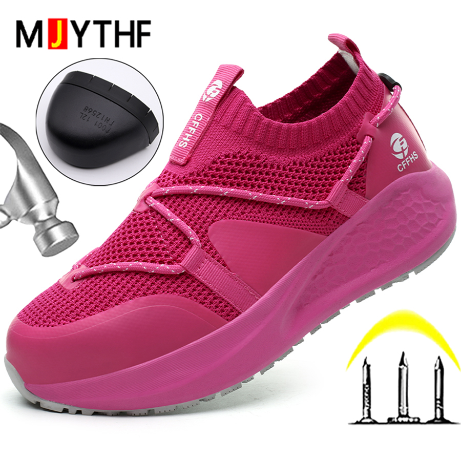 Sewing Cotton - Latest Women Work Shoes Puncture-Proof Safety