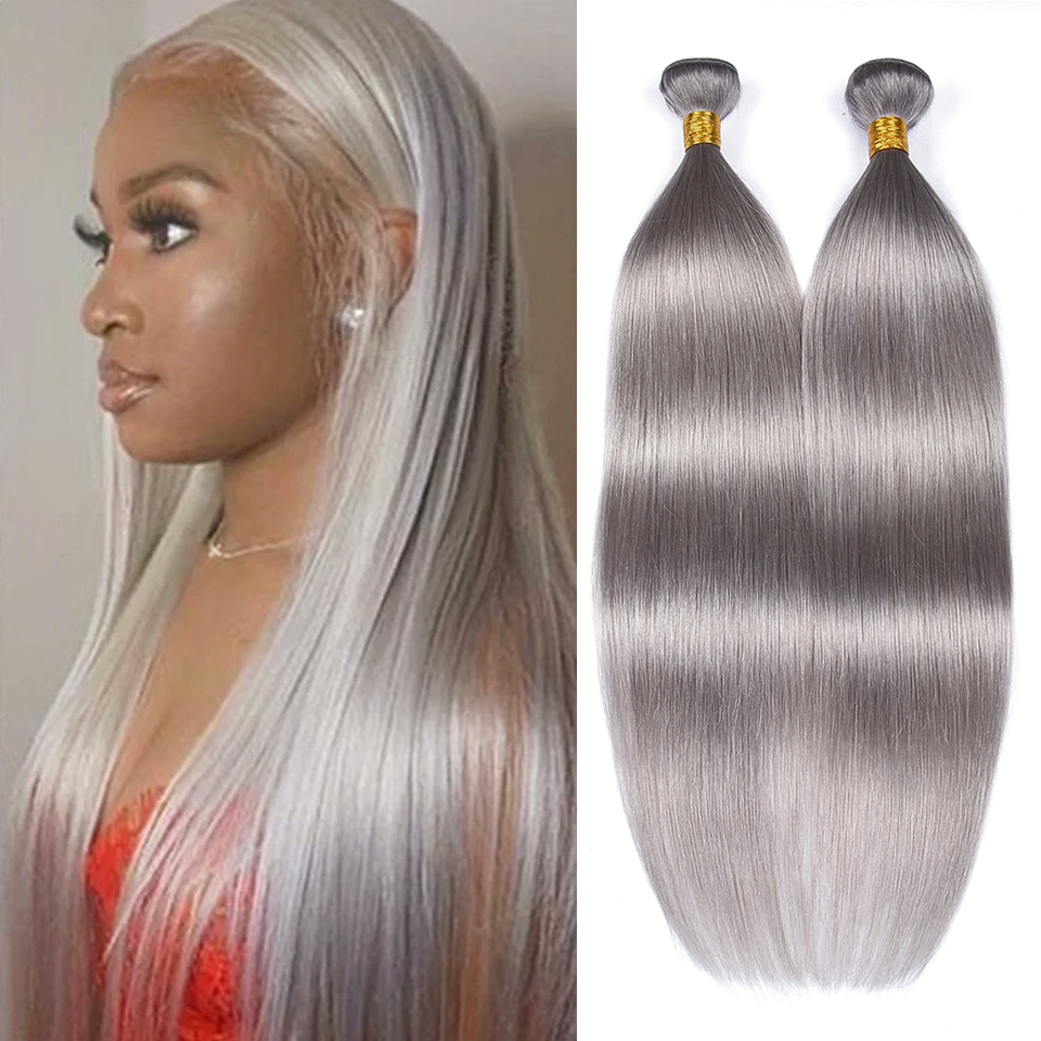 Sewing Lab - Sophie's Gray Human Hair Bundles Brazilian