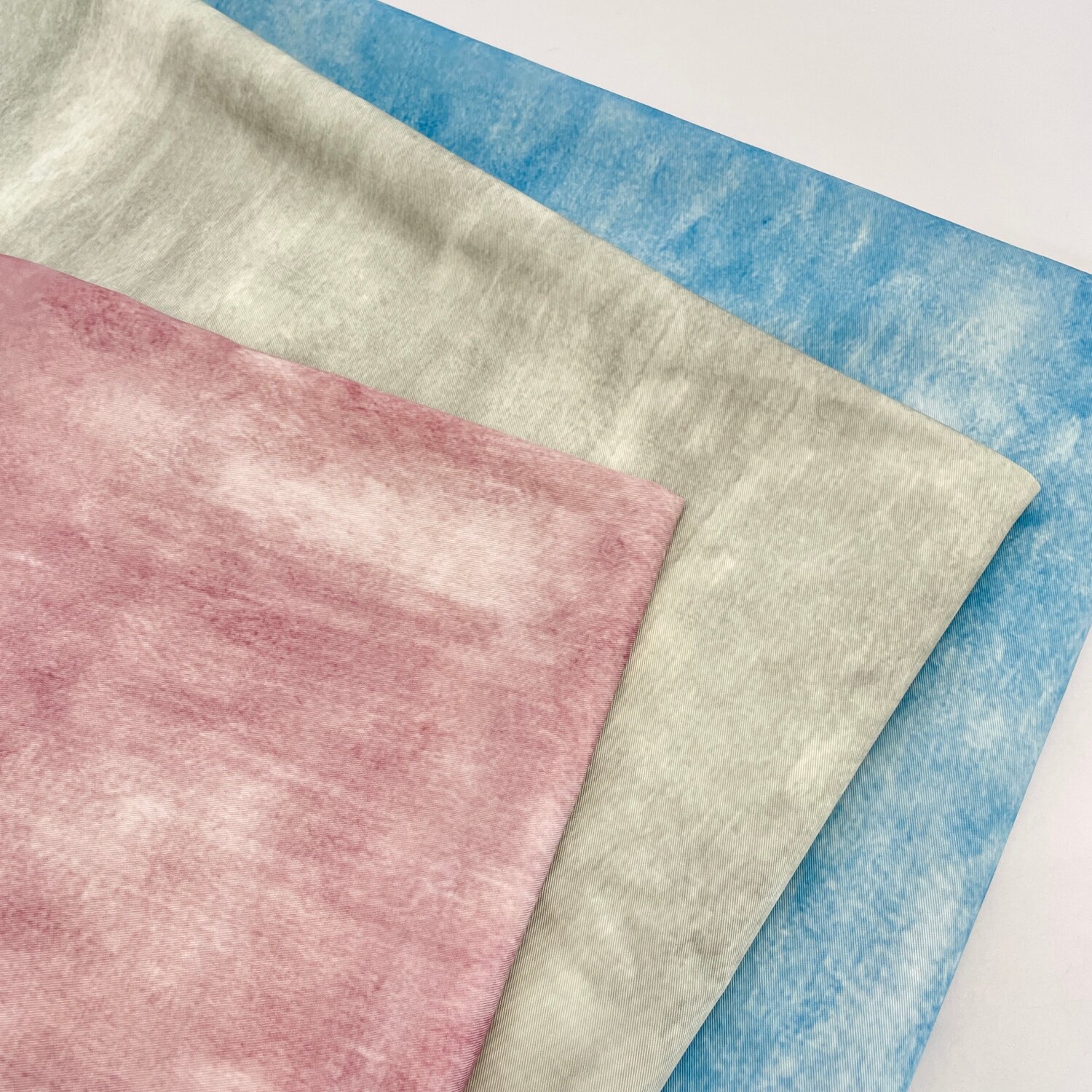 Pink Grey Blue Tie Dye Gradien - Sewing Tie Dye ulasan dan harga