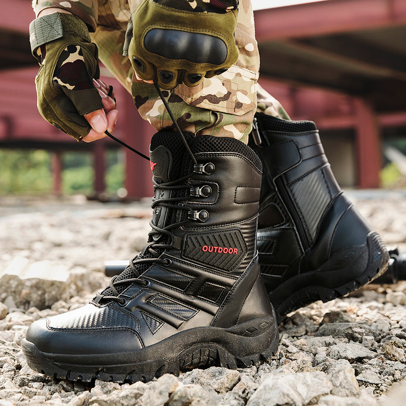 actical Military Boots Large S - Sewing Necessities ulasan dan harga