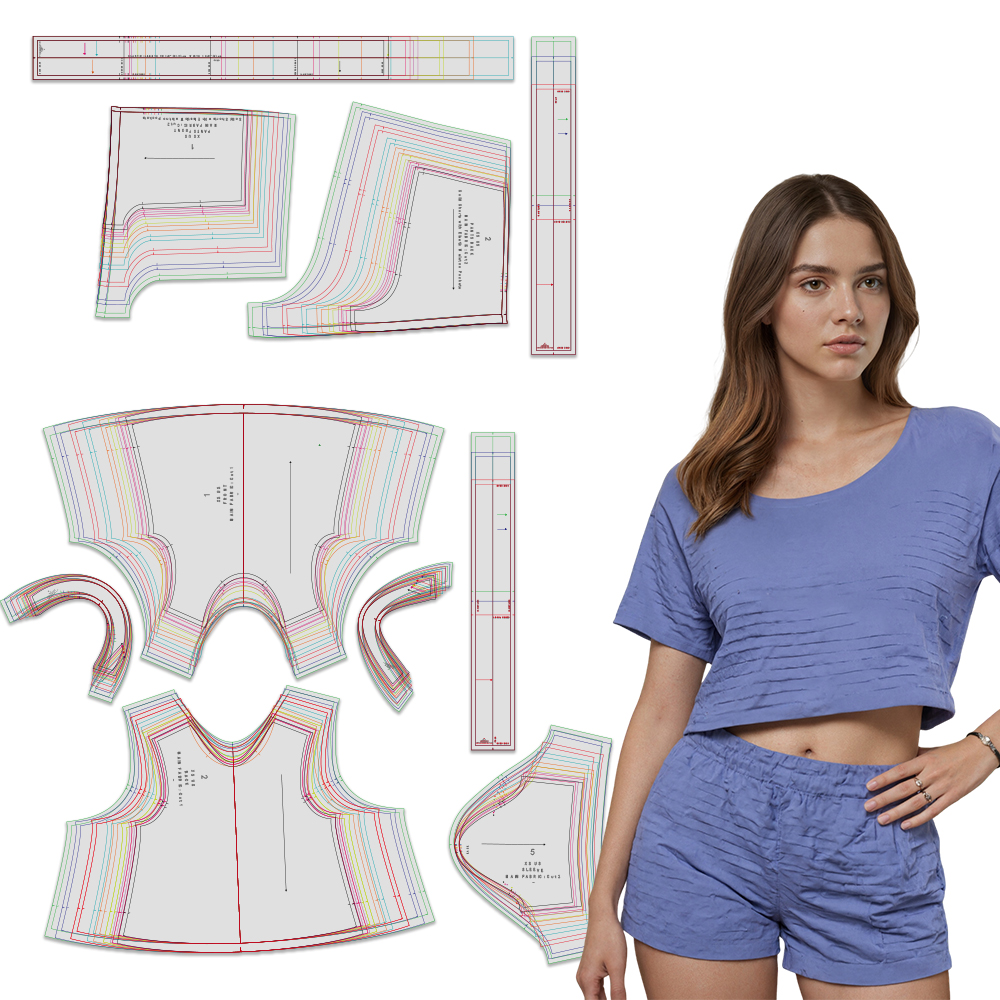 Sewing patterns for women's Ca - Textile Sewing Kit ulasan dan harga