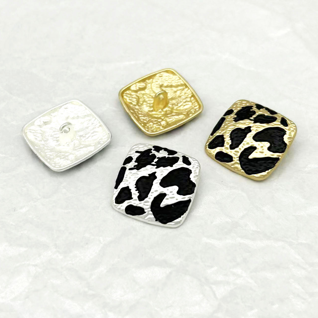 6PCS/lot 23mm Square Leopard P - Button Hole Cutter ulasan dan harga
