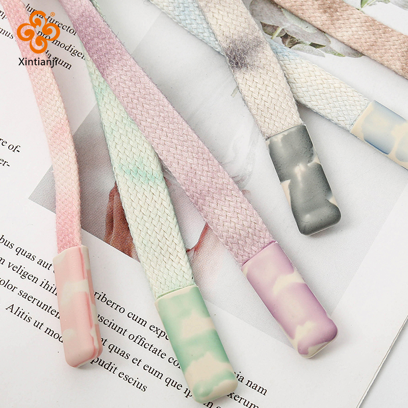 1cm wide Flat Braided Rope Twi - Sewing Tie Dye ulasan dan harga