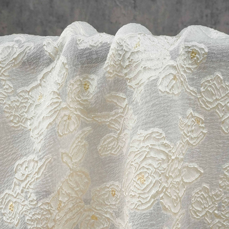 L100cm X W138cm Apricot Jacqua - Sewing Thread In Textile ulasan dan harga