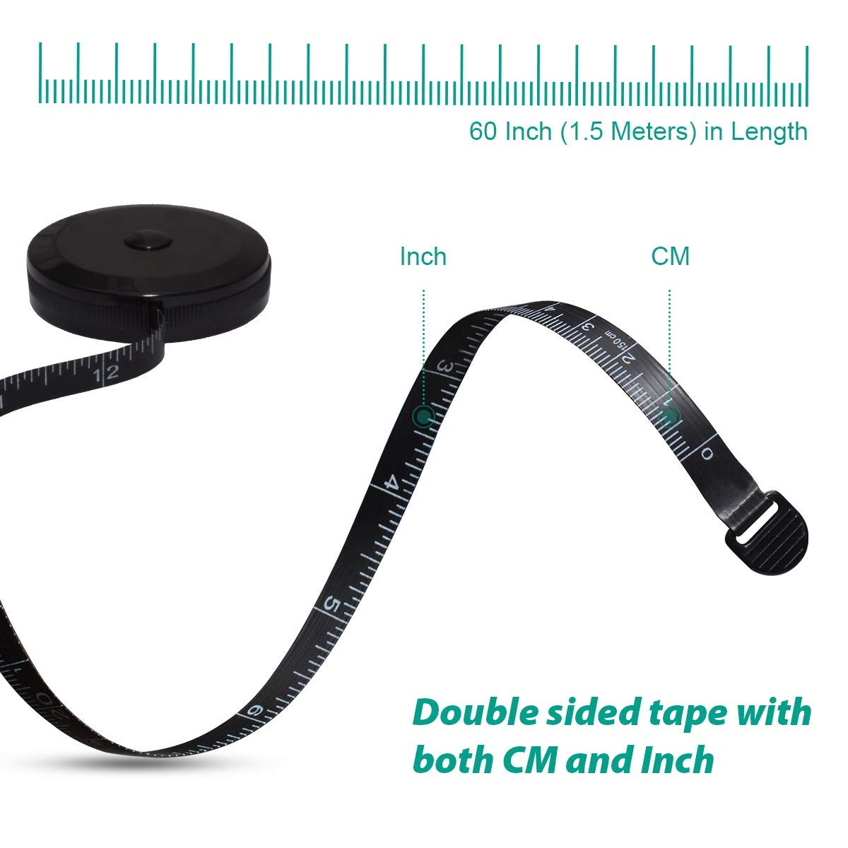 150cm Mini Tape Meter Tape Tai - Sewing Necessities ulasan dan harga