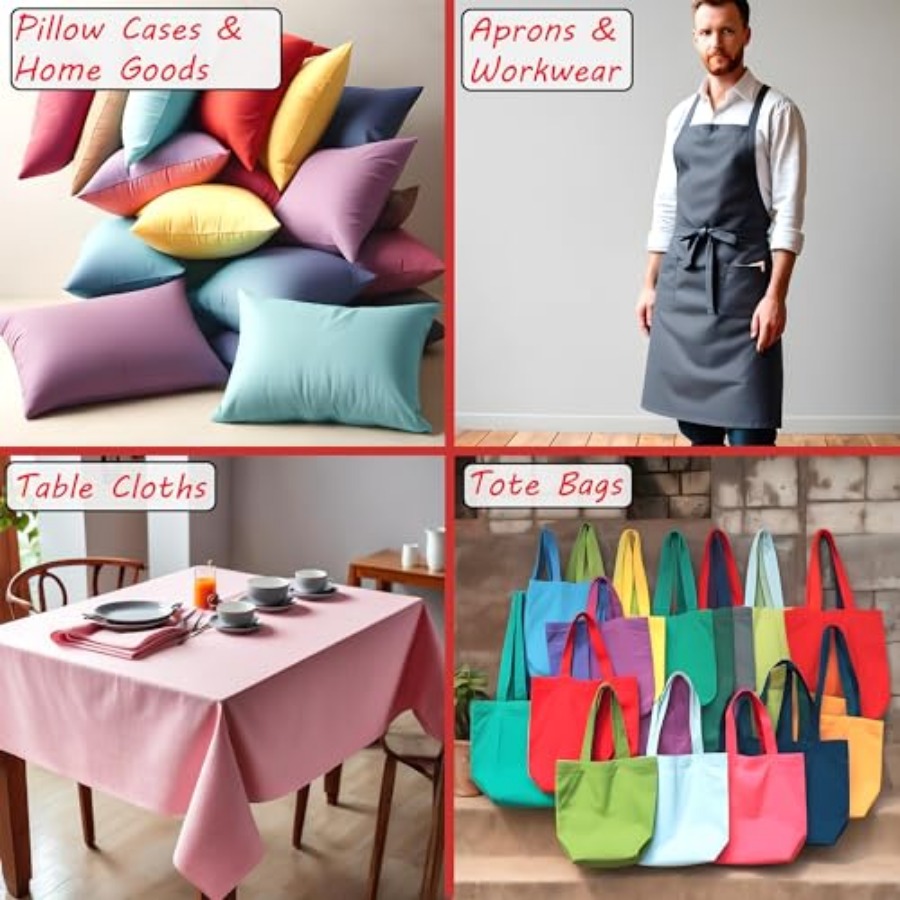 Poly Cotton Fabric for Sewing  - Sewing Cotton ulasan dan harga