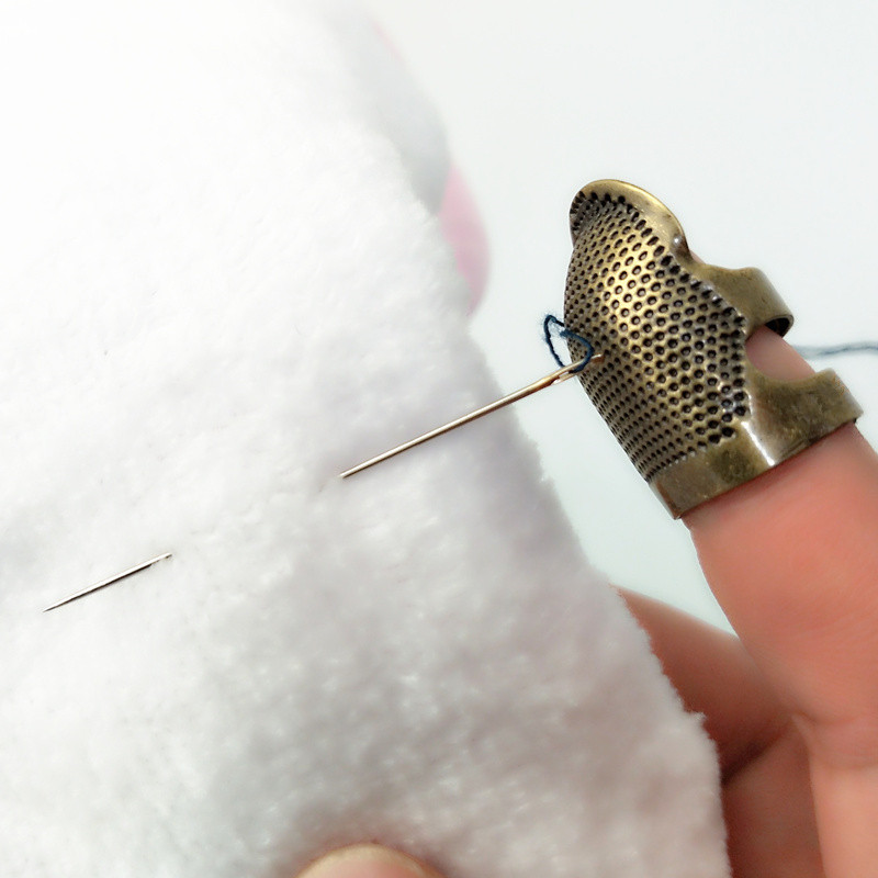 1PCS Retro Finger Protector An - Sewing Thimble Metal ulasan dan harga