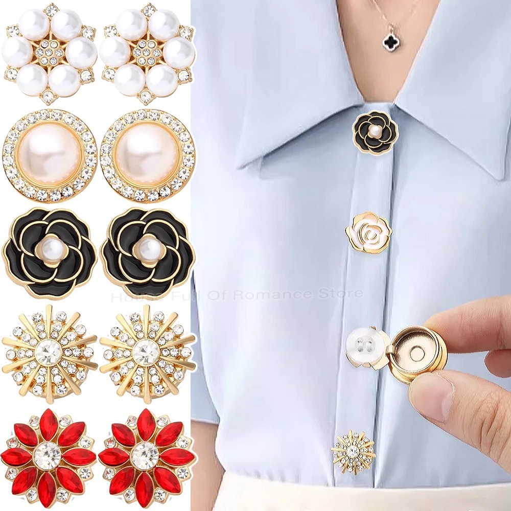 Crystal Pearl Button Covers De - Button Hole Cutter ulasan dan harga