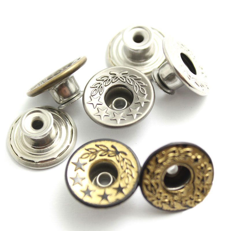 20PCS 17MM Round Metal Buttons - Button Hole Cutter ulasan dan harga