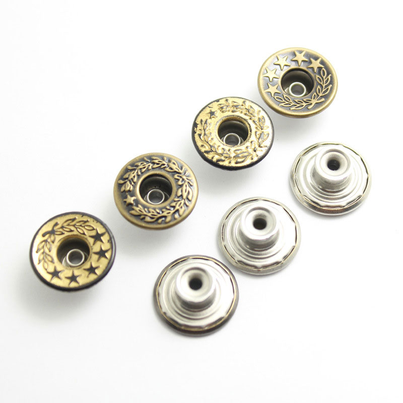 20PCS 17MM Round Metal Buttons - Button Hole Cutter ulasan dan harga