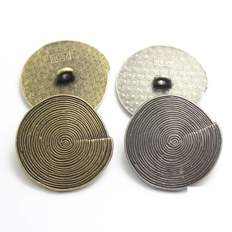 Retro Spiral Metal Buttons, Ha - Button Hole Cutter ulasan dan harga