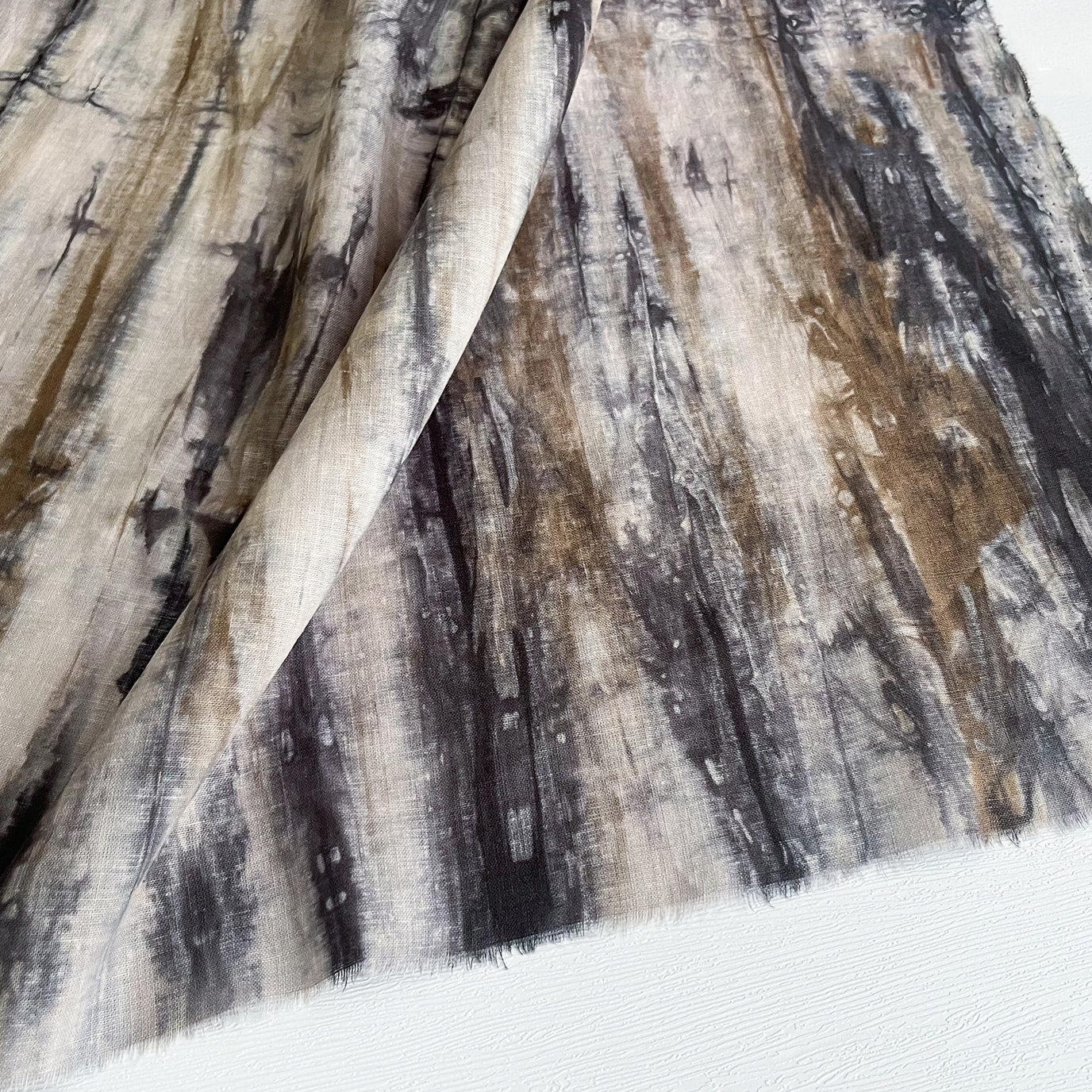 Purple Brown Ethnic Tie Dye Po - Sewing Tie Dye ulasan dan harga