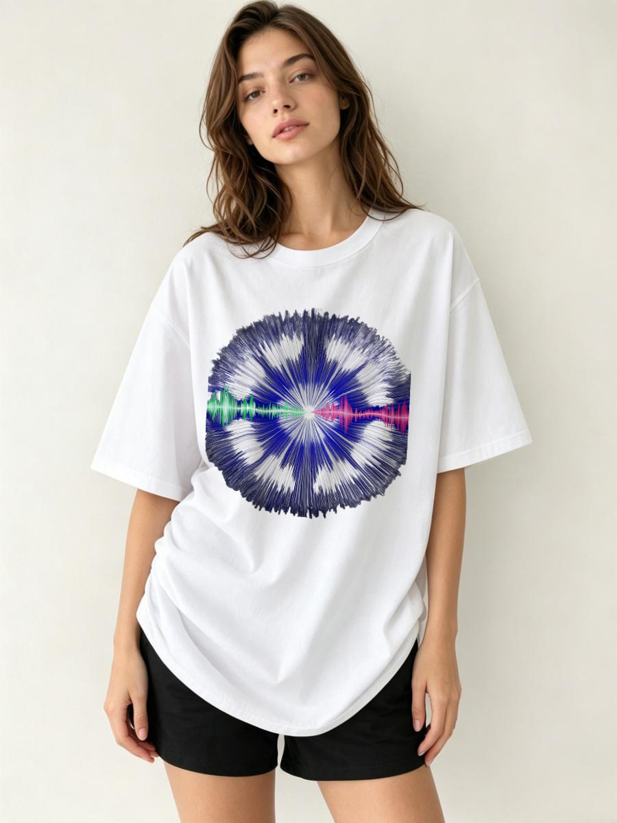 T Shirts For Woman Thread Patt - Sewing Thread In Textile ulasan dan harga