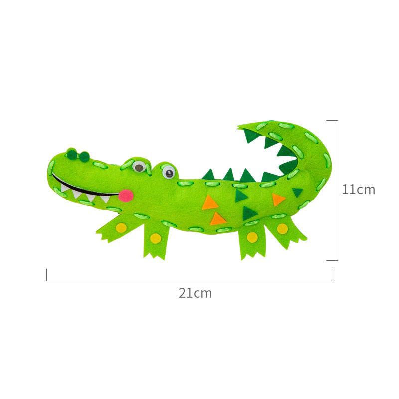 Cartoon Animal Sewing Craft Ki - Textile Sewing Kit ulasan dan harga