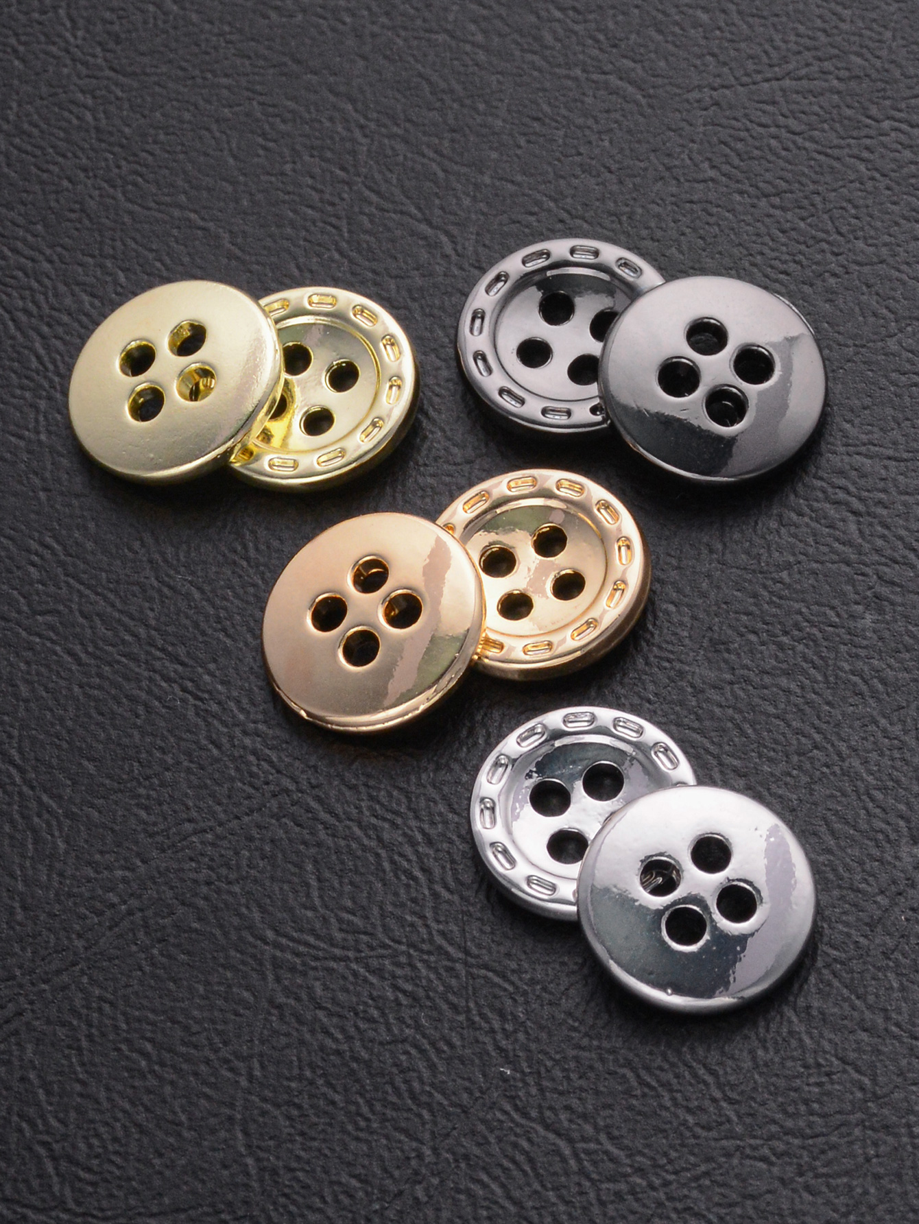 10Pcs/Pack 12mm 4-Hole Round M - Button Hole Cutter ulasan dan harga