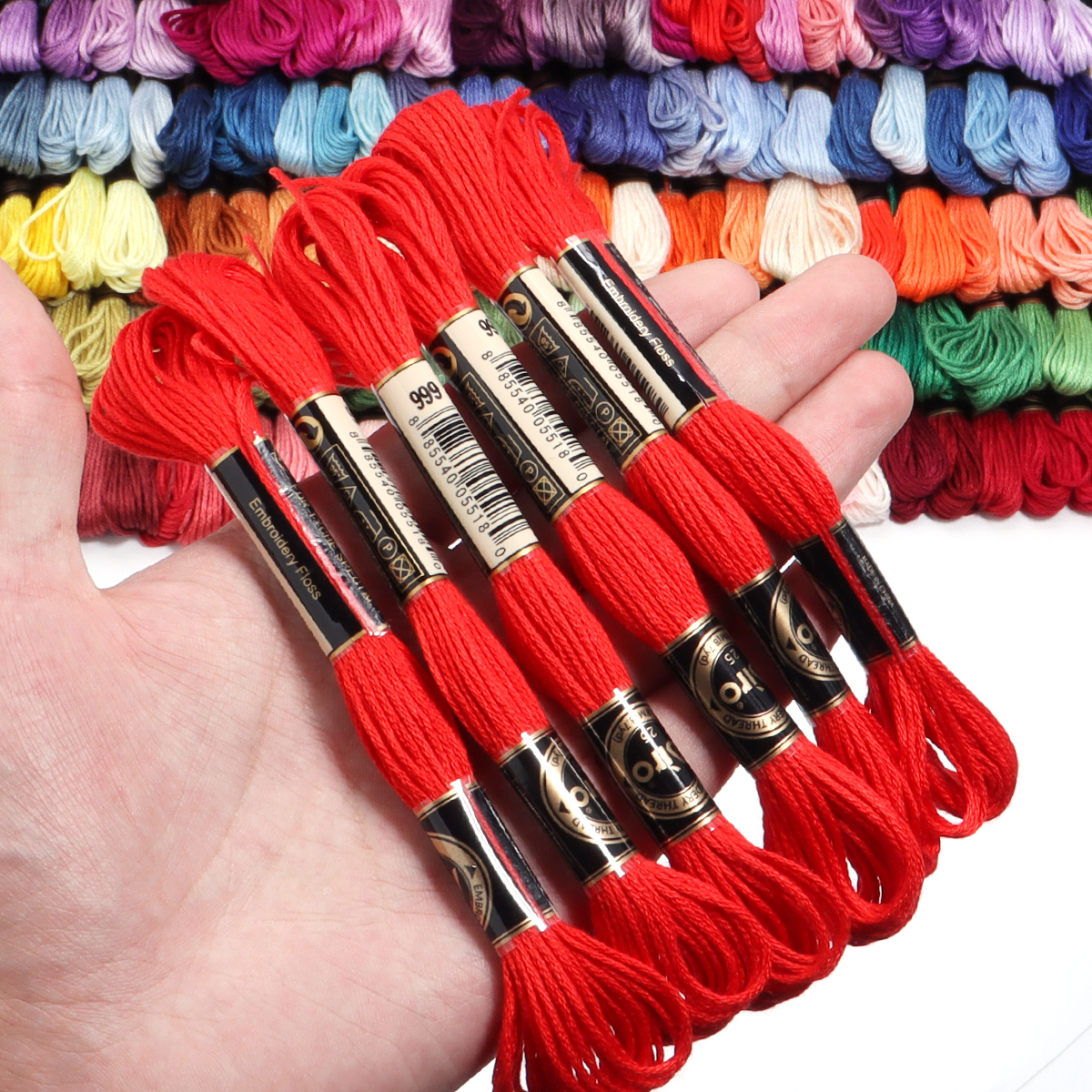 6Pcs/Lot Multicolor Polyester  - Sewing Necessities ulasan dan harga