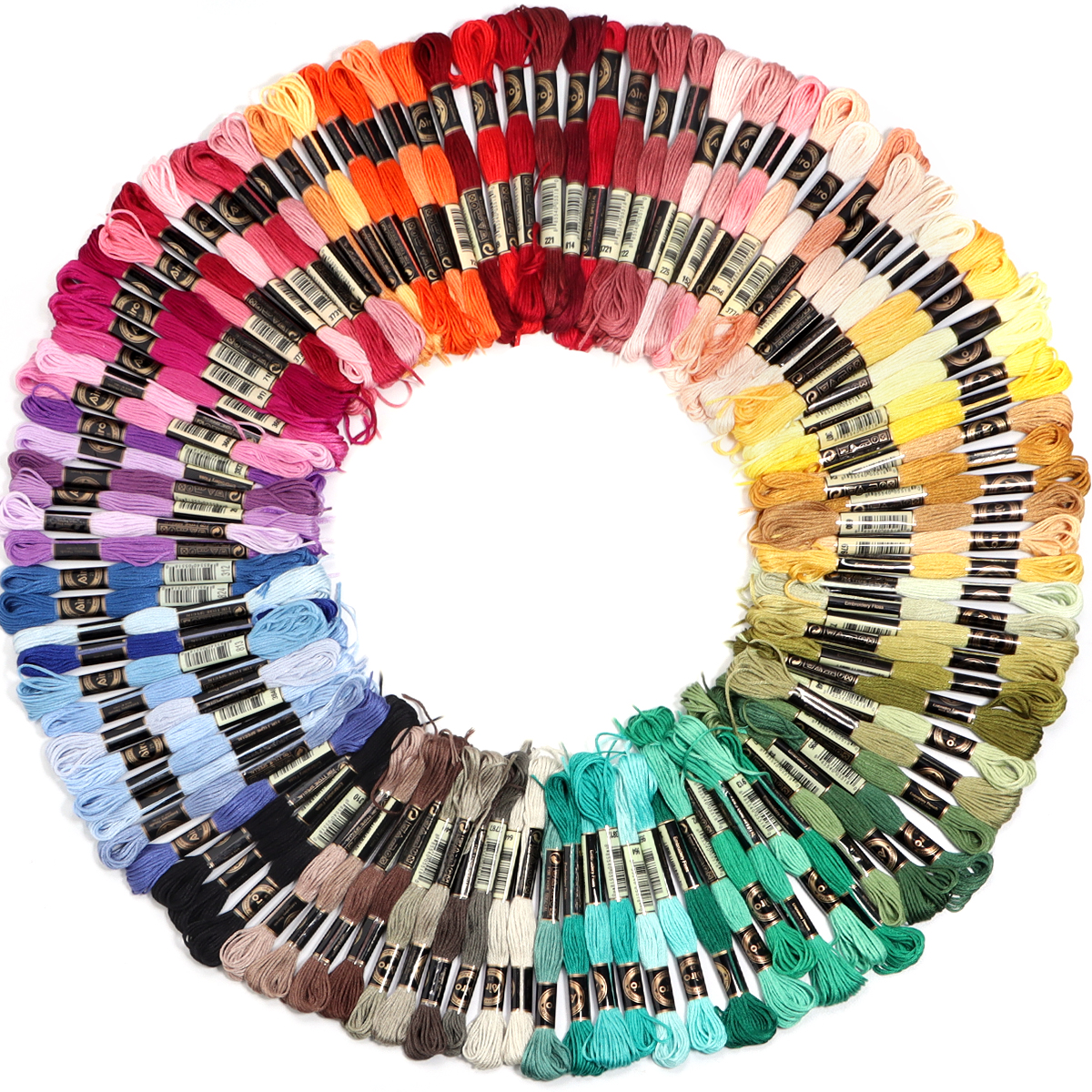 6Pcs/Lot Multicolor Polyester  - Sewing Necessities ulasan dan harga