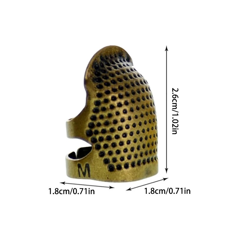 Adjustable old-fashioned sewin - Sewing Thimble Metal ulasan dan harga