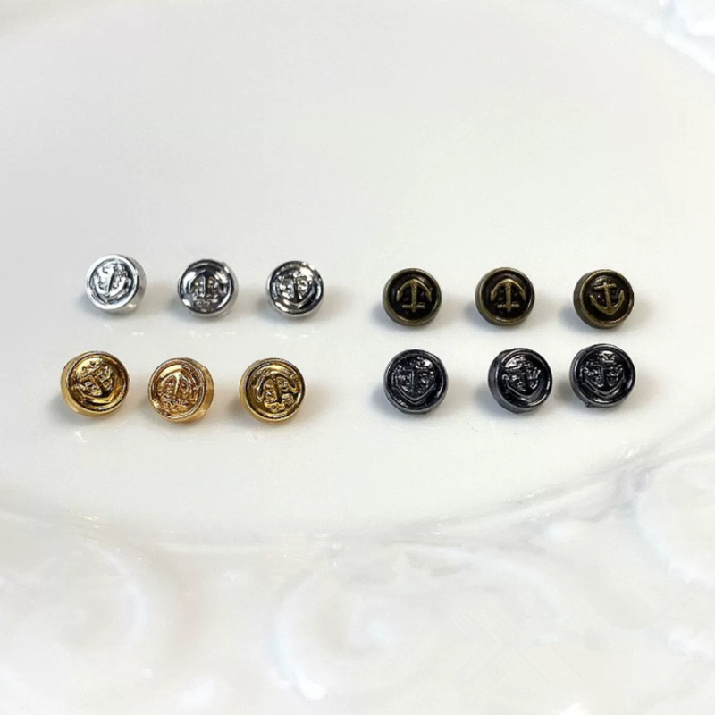 30Pcs Mini Buttons 4/5/6mm Met - Button Hole Cutter ulasan dan harga