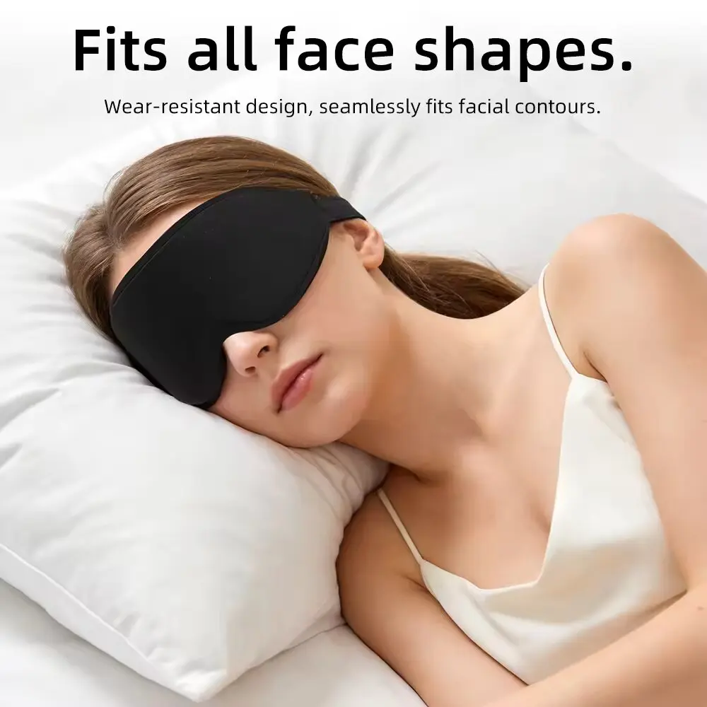 New 3D Sleep Eye Mask, Stereos - Sewing Cotton ulasan dan harga