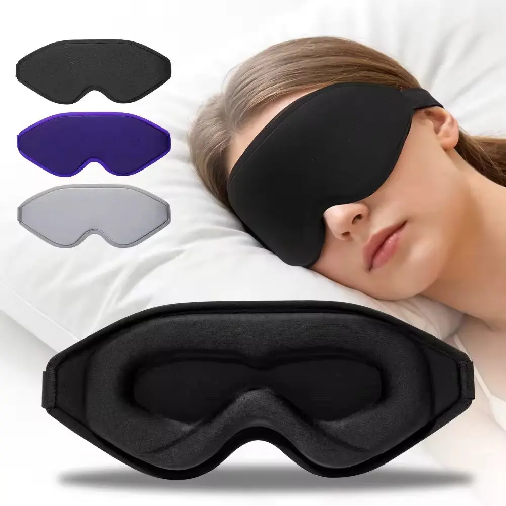 New 3D Sleep Eye Mask, Stereos - Sewing Cotton ulasan dan harga