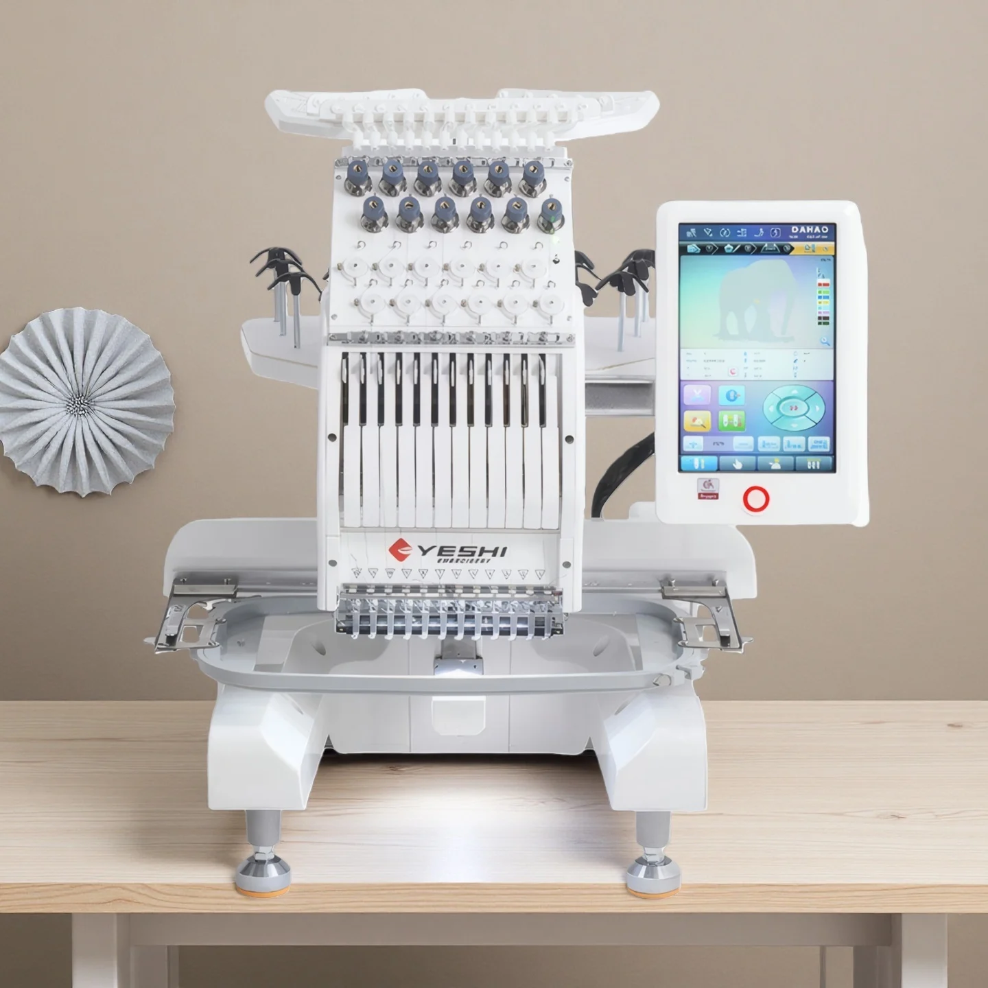 MINI-1201 Computerized Embroid - Sewing Thread In Textile ulasan dan harga