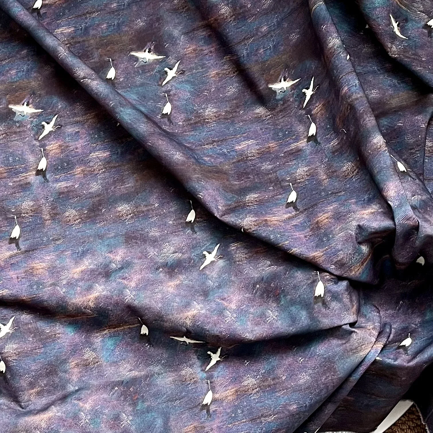 Violet asuka Oil Painting Tie- - Sewing Tie Dye ulasan dan harga