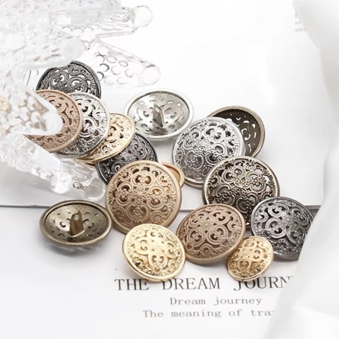 20PCS/Lot Fashion Metal Hollow - Button Hole Cutter ulasan dan harga