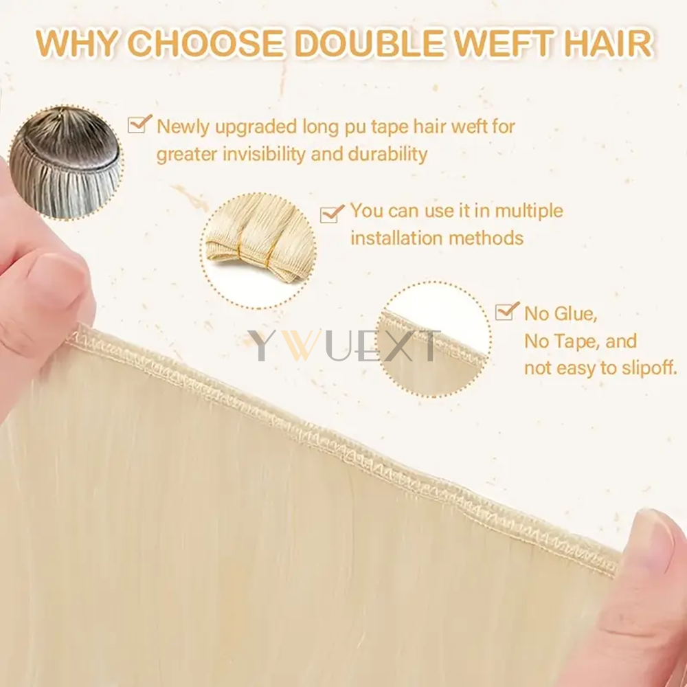 Sew In Weft Extensions Blonde  - Sewing Lab ulasan dan harga