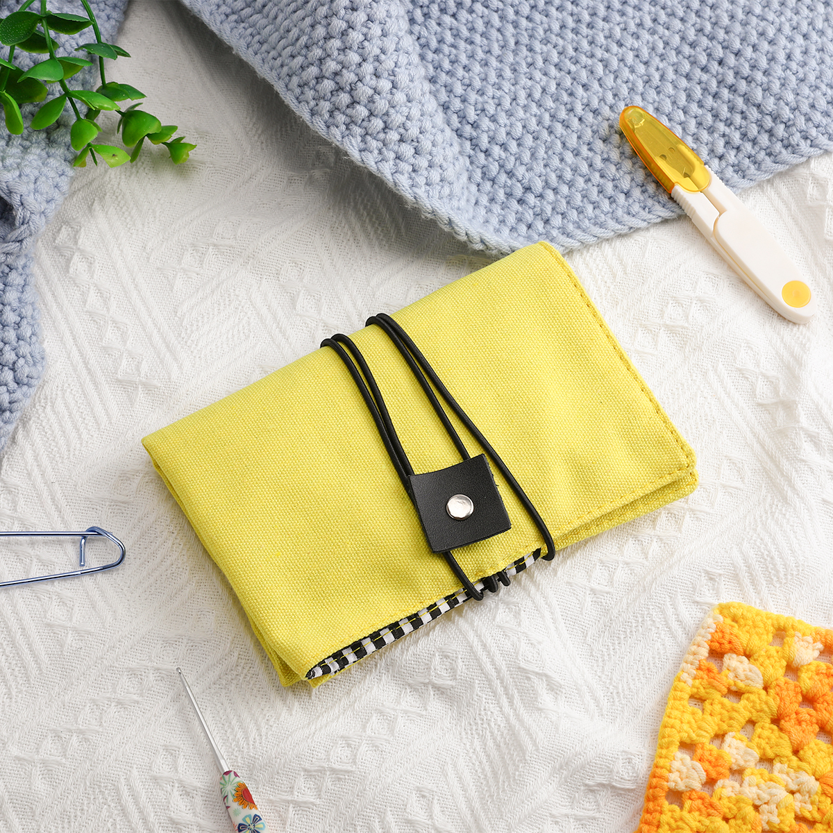 New Empty Waterproof Crochet O - Textile Sewing Kit ulasan dan harga